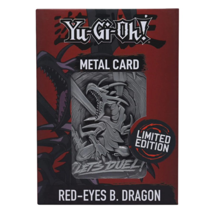 Yu-Gi-Oh! YGO Limited Edition Red Eyes B. Dragon Metal Card