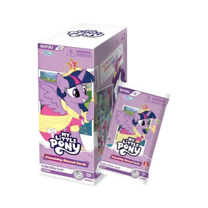 My Little Pony Friendship Eternal Fun Moment Edition Series 1 Booster Pack KAYOU (8 Cards)