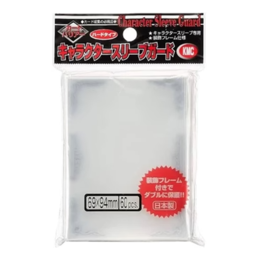 KMC Character Sleeve Guard SILVER 60CT Pack 94x64