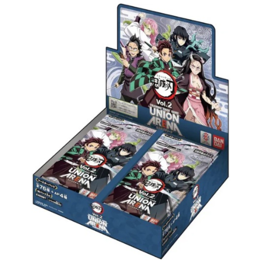 Union Arena Demon Slayer Kimetsu No Yaiba Vol.2 Booster BOX