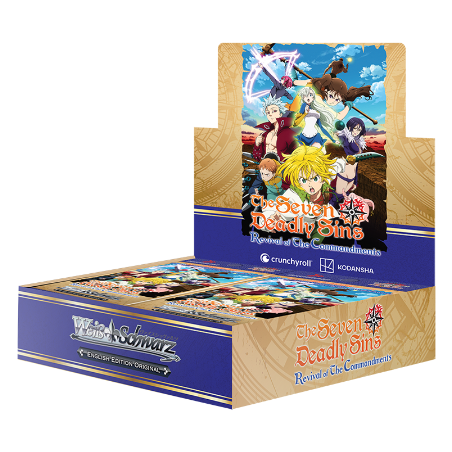 Weiss Schwarz The Seven Deadly Sins Revival of The Commandments Booster Pack