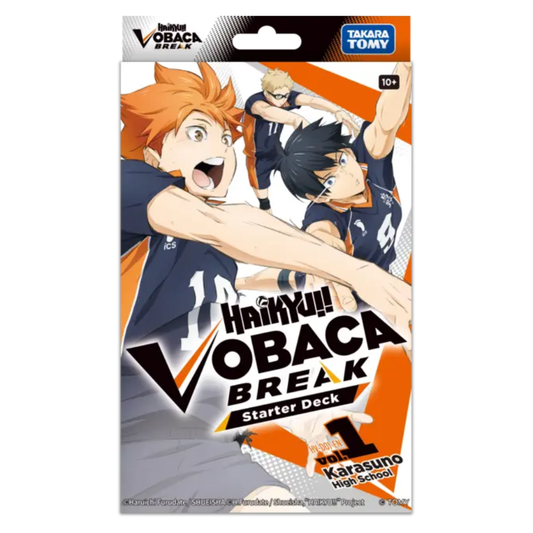 Haikyu!! Vobaca!! Break TCG Karasuno High School Starter Deck TAKARA TOMY