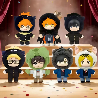 Haikyu!! Mascot Pendant Plush Keychain Blind Box EAKI