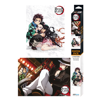 Demon Slayer Boxed Poster Set Series 3 ABYSSE 5.9 x 8 inch