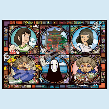 Spirited Away Ensky Puzzle News from a Mysterious Town Artcrystal Puzzle (1000-AC016)