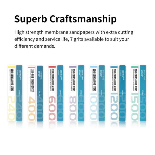 DSPIAE MSS Semi-rigid Sticks 240/400/600/800/1000/1200/1500 Grit