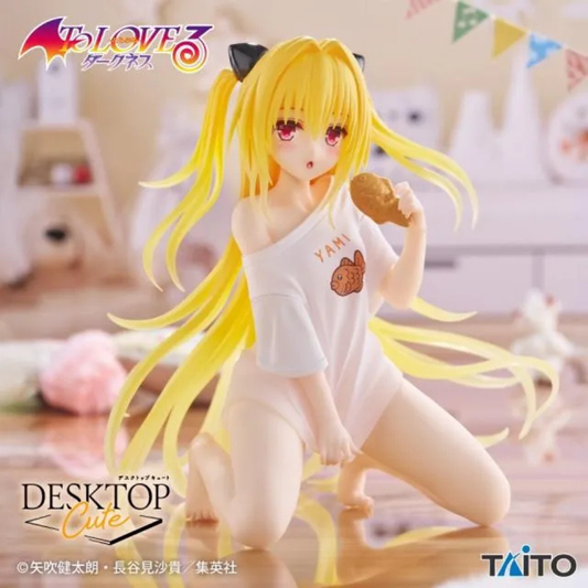 To Love-Ru Darkness Desktop Cute Figure Golden Darkness (Roomwear Ver.)TAITO