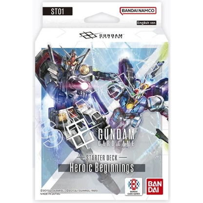 Gundam CG ST-01 Heroic Beginnings Starter Deck