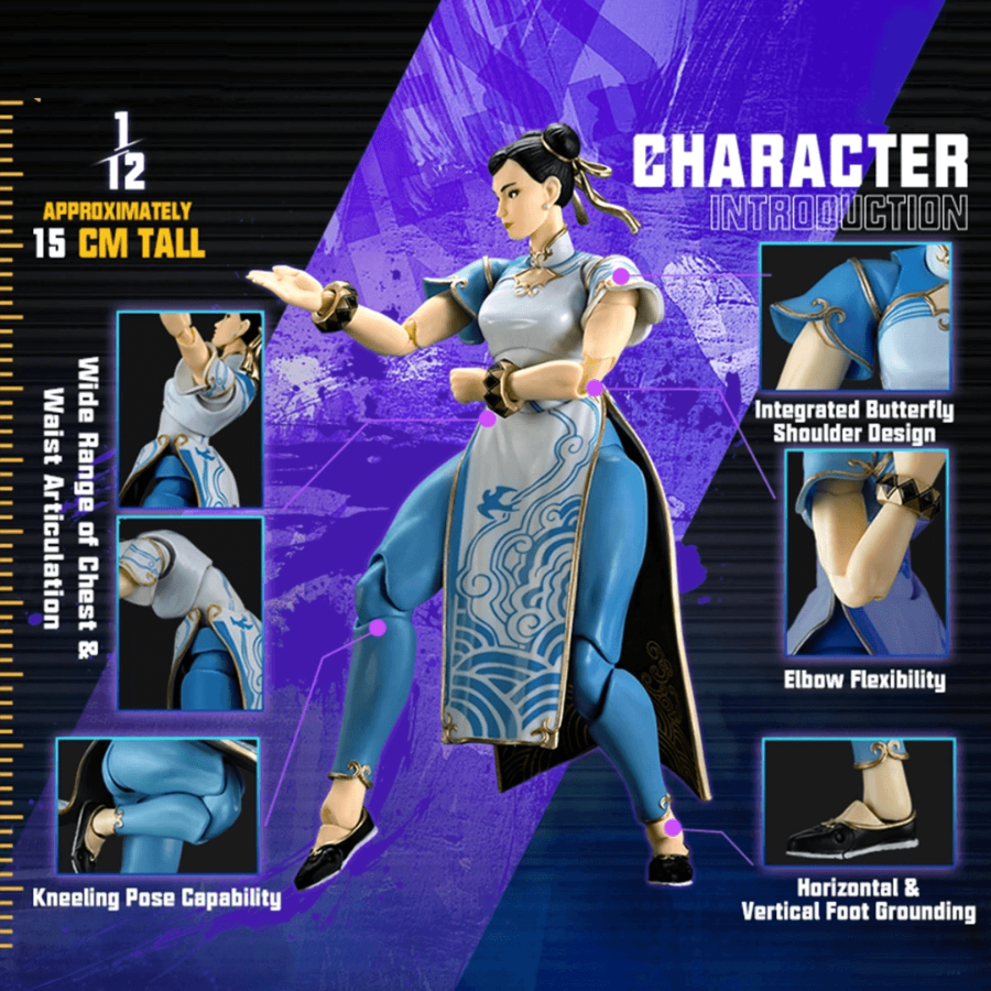 Street Fighter 6 FigLite ChunLi 52TOY