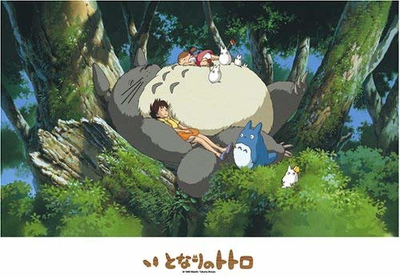 My Neighbor Totoro Ensky Puzzles 500-247 Napping with Totoro