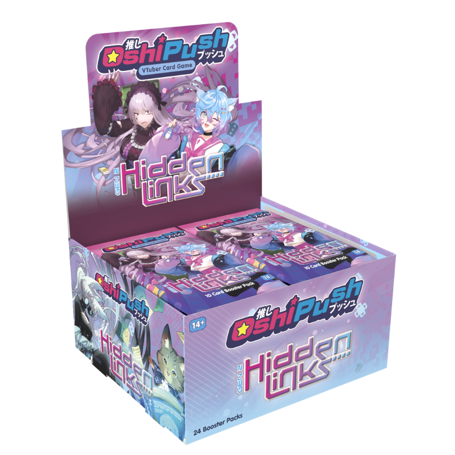 Oshi Push: The VTuber Card Game GEN 2 HIDDEN LINKS BOOSTER Pack