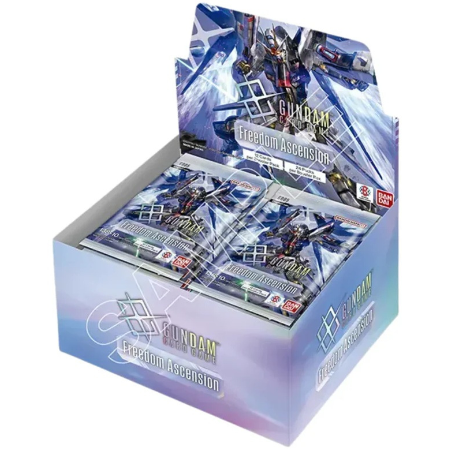 GUNDAM CG GD-05 Card Game Freedom Ascension Booster BOX (24 Packs)