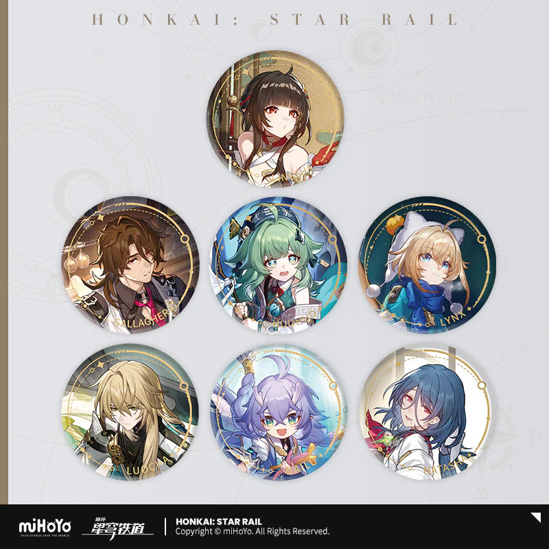 Honkai: Star Rail Character Portrait Can Badge - miHoYo