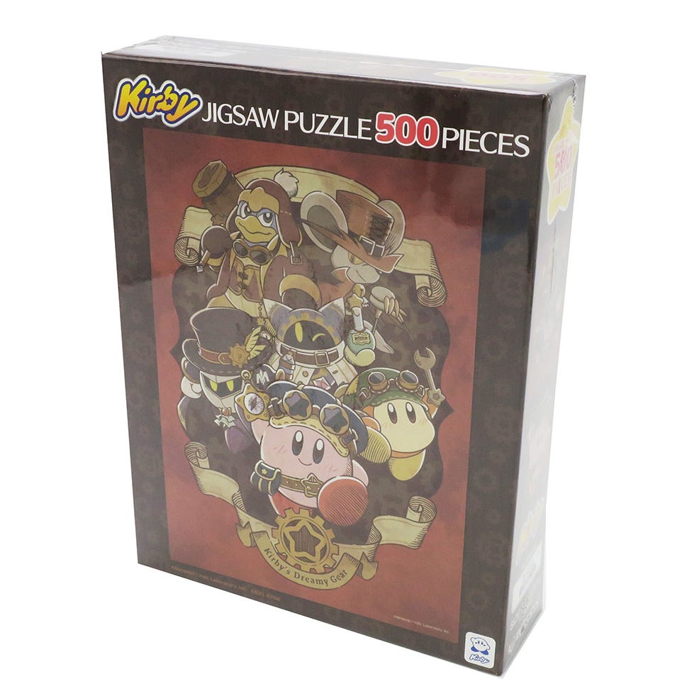 Kirby Ensky Puzzle Kirby's Dreamy Gear Jigsaw Puzzle (500-363)