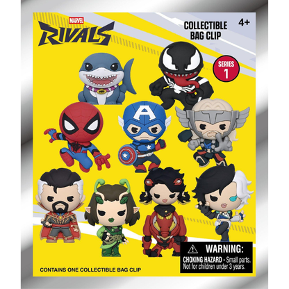 MARVEL RIVALS 3D FOAM BAG CLIP Monogram
