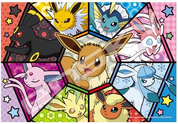 Pokémon Ensky Artcrystal Puzzle 300-AC064 Eevee Friends