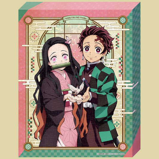 Demon Slayer Ensky Puzzle Tanjiro and Nezuko Artboard Jigsaw Puzzle - Canvas Style (ATB-37)