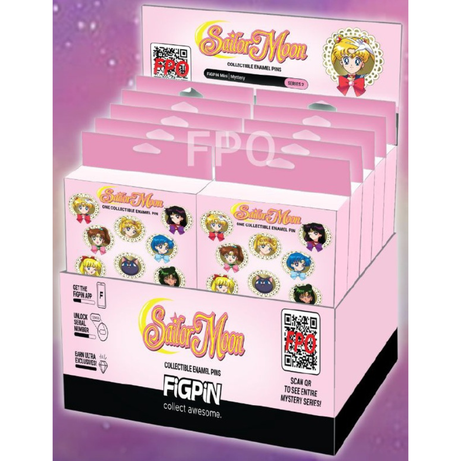 SAILOR MOON MINI SERIES 2 MYSTERY FiGPiN