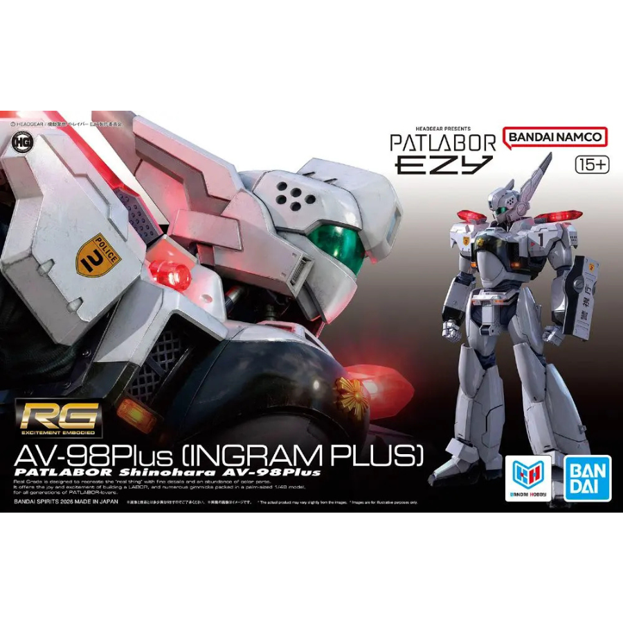 RG 1/48 Patlabor AV-98Plus Ingram-Plus