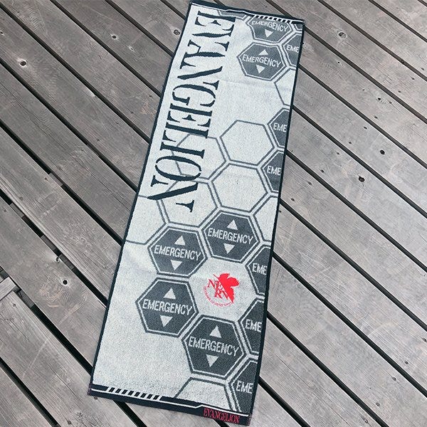 Evangelion Marushin Nerv Emergency Sports Towel
