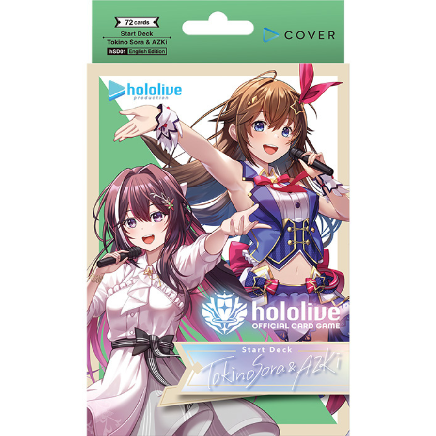 Hololive CG Card Game Tokino Sora & Azki Starter Deck COVER 1