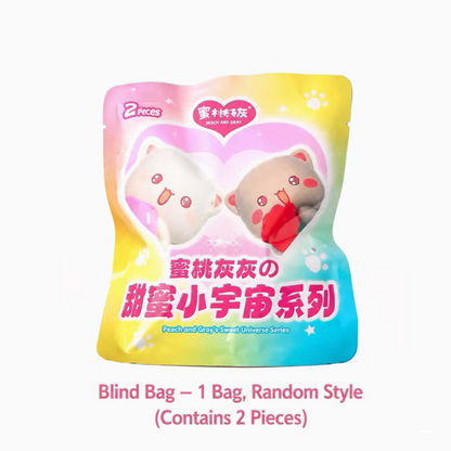 DODOWO Peach and Goma's Sweet Mini Universe (2 pcs Blind Bag)52TOY