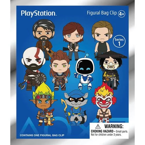 PLAYSTATION SERIES 1 3D FOAM BAG CLIP Monogram