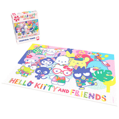 Sanrio characters Usaopoly PUZZLE 1000PC HELLO KITTY TROPICAL TIMES