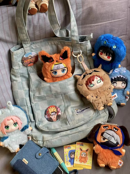 Naruto Shippuden Cute Beast Party Plush Keychain Blind Box EAKI TOP TOY