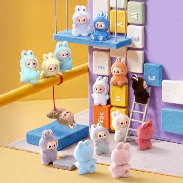 Labubu The MONSTER Pin for love Series Vinyl Plush Pendant A M Blind Box POP MART