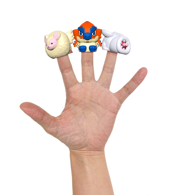 Monster Hunter Capcom Figure Builder Finger Puppet Monster Hunter Vol. 1 CAPCOM