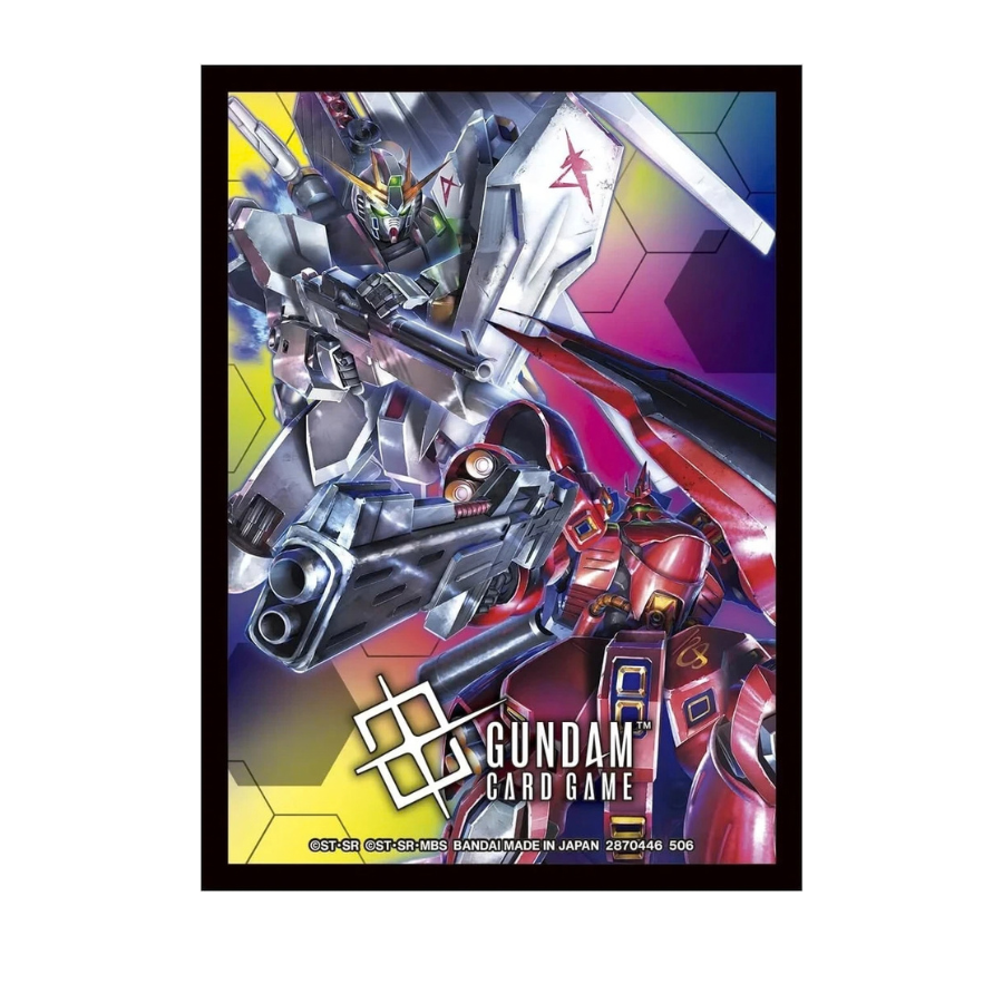 GUNDAM CG Nu Gundam & Sazabi Card Sleeves 02