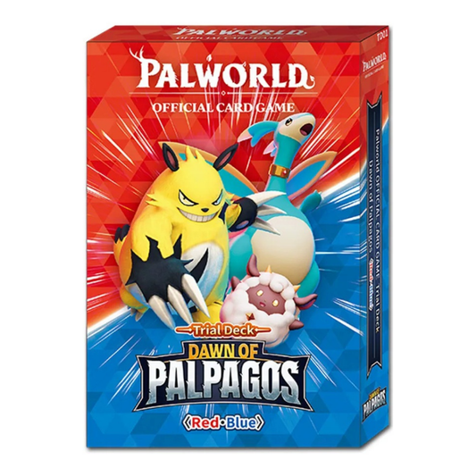 Palworld Dawn of Palpagos Red/Blue Trial Deck