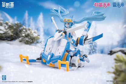 Vocaloid Hatsune Miku Mirai Snow Eastern Model SHENGGE SOSKILL X Plastic Model Kit
