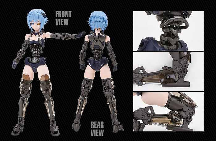 Cyber Forest [Fantasy Girls] 1/12 F.O.X. Long-Range Striker Unit Vivienne Hayha Model Kit Nuke Matrix