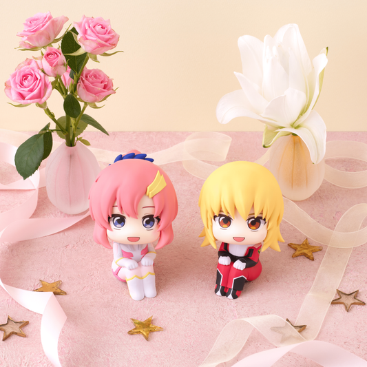 Gundam Mobile Suit SEED FREEDOM Lookup Lacus Clyne & Cagalli Yula Athha set 【with gift】MEGAHOUSE