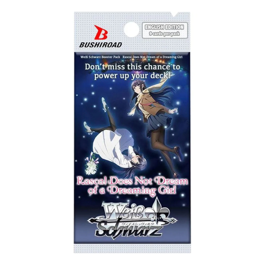 Weiss Schwarz Rascal Does Not Dream of a Dreaming Girl Booster Pack