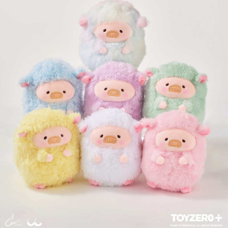 LuLu the Piggy LuLu Rainbow Sheep Plush Blind Box TOYZERO+