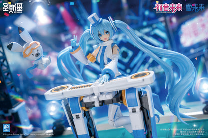 Vocaloid Hatsune Miku Mirai Snow Eastern Model SHENGGE SOSKILL X Plastic Model Kit