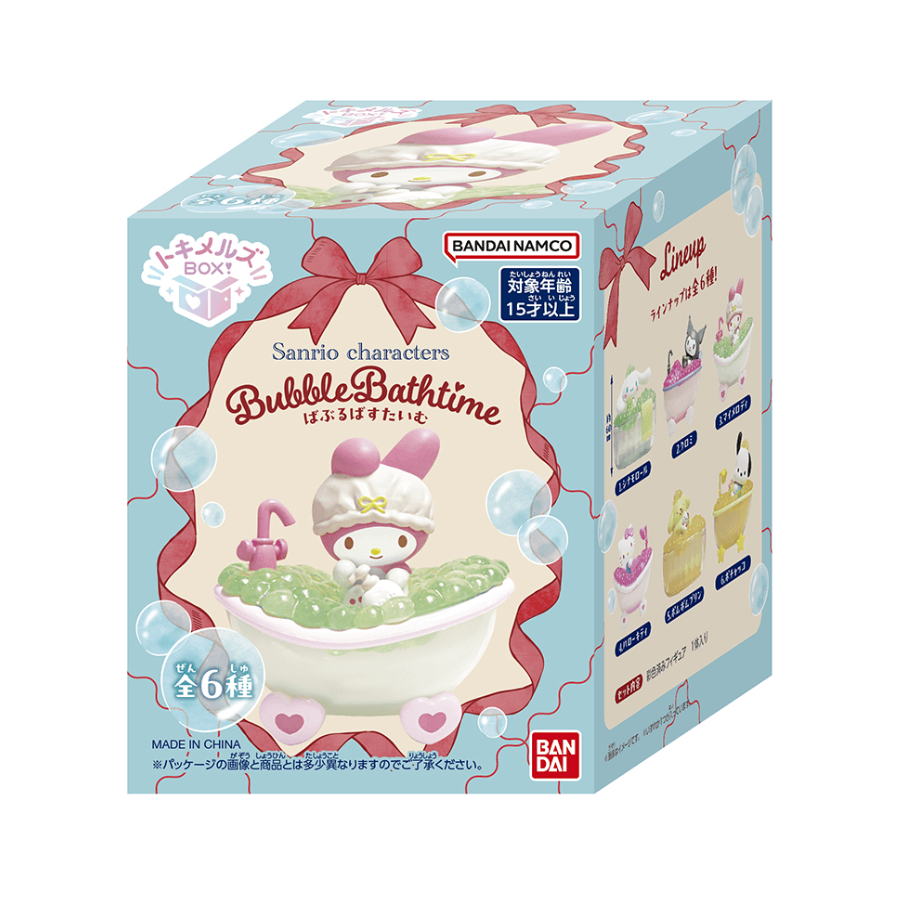 Sanrio Tokimelz BOX! Sanrio Bubble Bath Time BANDAI Lifestyle