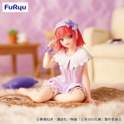 The Quintessential Quintuplets Movie Noodle Stopper Figure Nino Nakano Loungewear ver.FuRyu