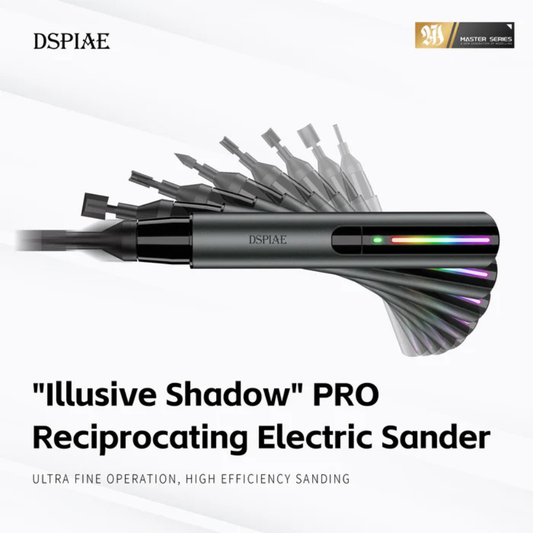 ES-A PRO DSPIAE Illusive Shadow PRO Upgraded Reciprocating Sander