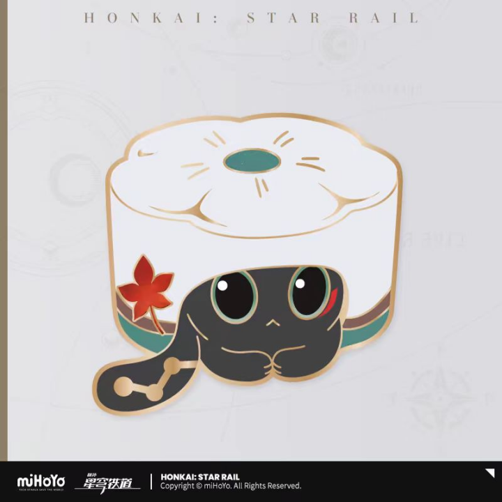 Honkai: Star Rail Ruan Mei’s Creation Unusual Pets Collection Critter Pick Pin Metal Metallic Badge miHoYo