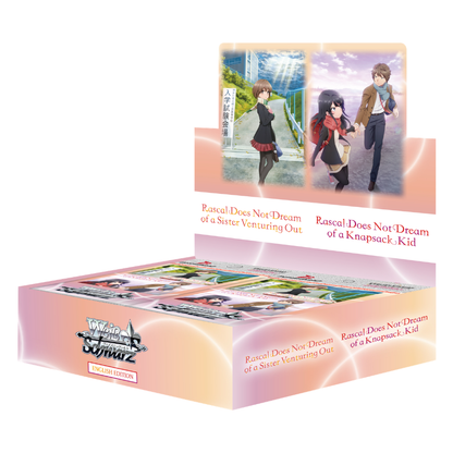 Weiss Schwarz Rascal Does Not Dream Series Booster BOX (12 Packs)