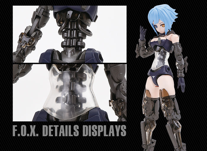 Cyber Forest [Fantasy Girls] 1/12 F.O.X. Long-Range Striker Unit Vivienne Hayha Model Kit Nuke Matrix