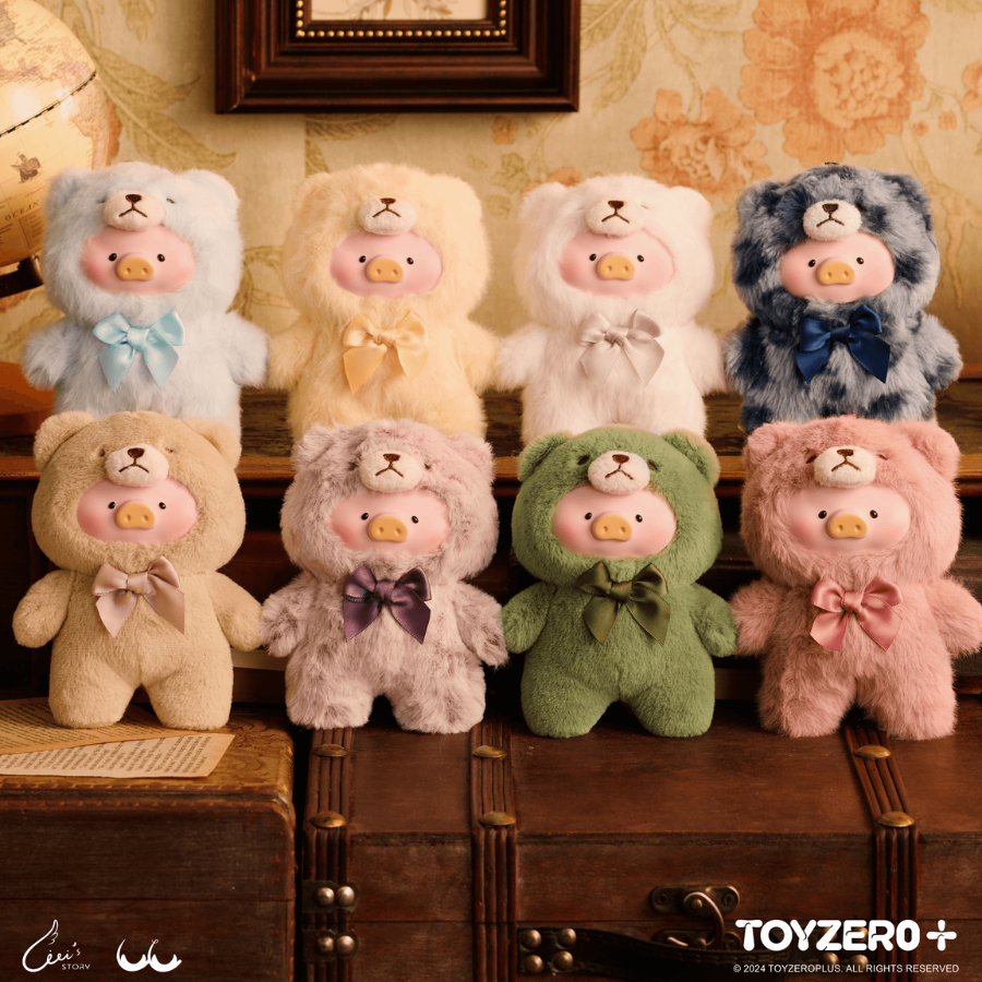 LuLu the Piggy Vintage Teddy Shop Vinyl Face Blind Box TOYZERO+