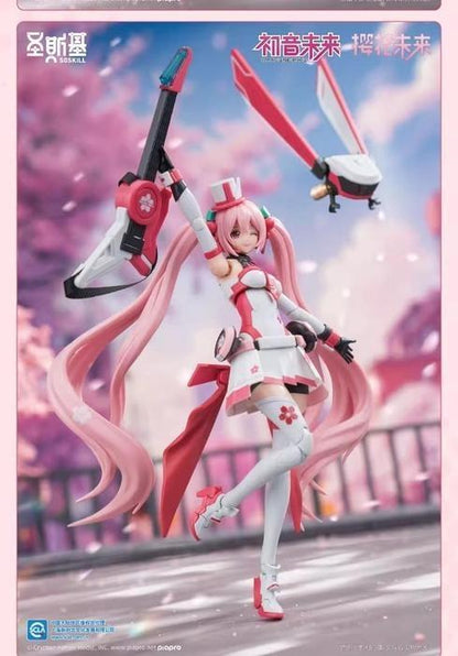 Vocaloid SHENGGE SOSKILL X Hatsune Miku Sakura Express Plastic Model Kit Eastern Model
