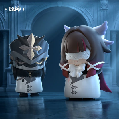 Genshin Impact Frost and Flame Series Fatui Harbingers Chibi Figure Blind Box miHoYo