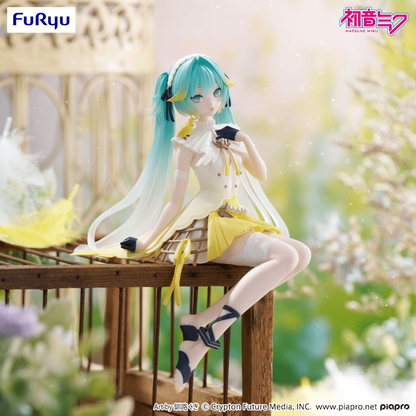 Hatsune Miku Noodle Stopper Figure Canary Bird FuRyu