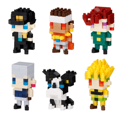 JOJO’s Bizarre Adventure Nanoblock Mininano Series Assortment 1 (Blind Box)